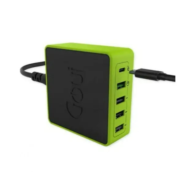 منصة شحن Goui Kimba Lite بقوة 36 واط – 5 منافذ USB وشحن سريع PD