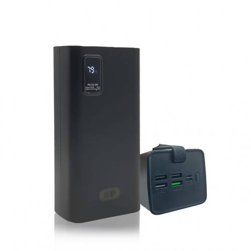 باور بنك 30000 أمبير ( PD 22.5W+ USB 4) مع شاشة - ISNUP 50000