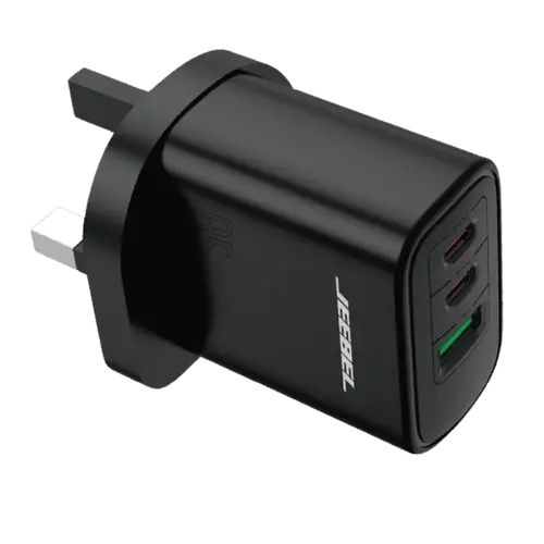 شاحن جداري سريع 65 واط PD ومنفذ USB شحن ذكي - Jeebel 