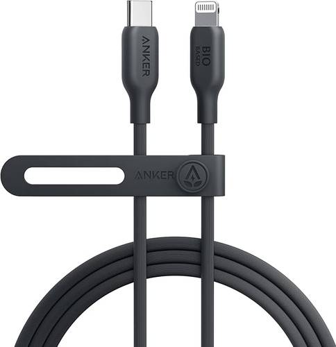 كيبل USB - C إلى لايتنينج 541 من انكر ( 1.8 متر) معتمد ابل شحن سريع خامات حيوية لآيفون 15 و15 برو ماكس وآيفون 14 و14 و13 و12