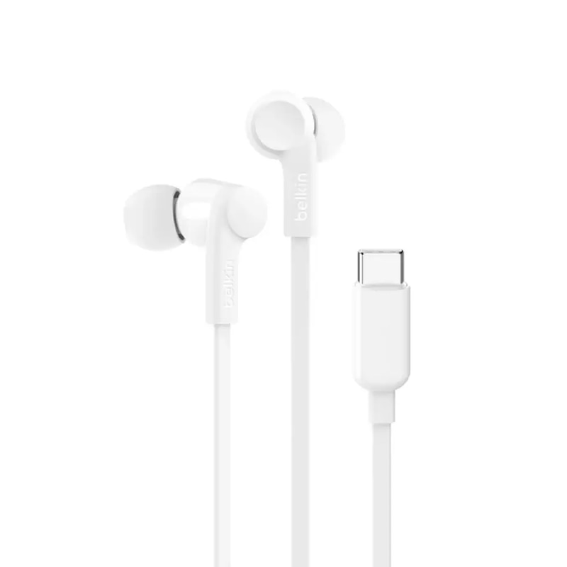 سماعة Belkin SoundForm السلكية USB-C مع ميكروفون مدمج