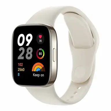 من ساعة ذكية REDMI WATCH 3 - لون كريمي -  ركن الذاكرة السعودية