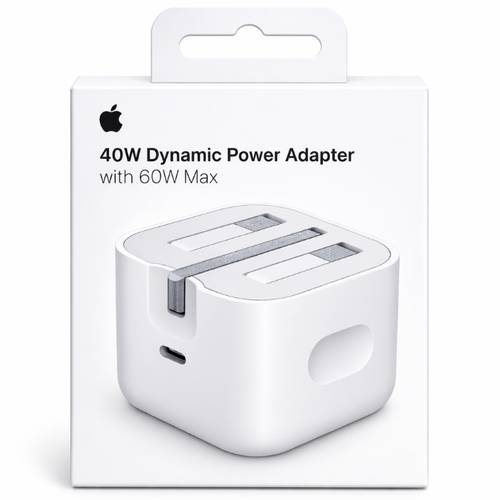 شاحن جداري ابل الاصلي Apple بقوة 40 واط للشحن السريع
