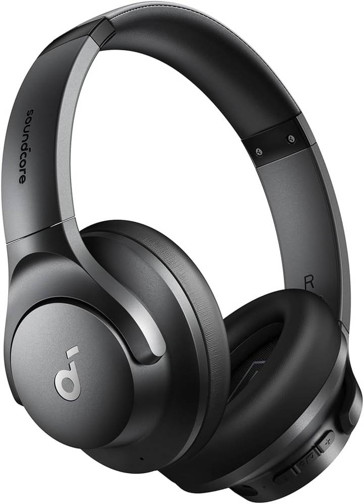 سماعات Anker Soundcore Life Q20 - إلغاء ضوضاء، صوت Hi-Res |  وقت تشغيل حتي 40 ساعة