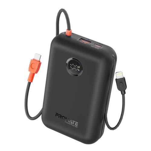 باور بانك PowerPod-30 سريع الشحن 30000 مللي أمبير بمنفذين PD وQC بروميت