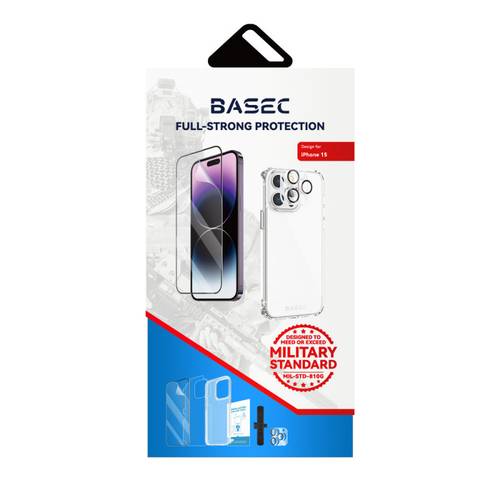 بكج الحماية الاساسية للايفون من BASEC حماية متكاملة مع دعم ماج سيف