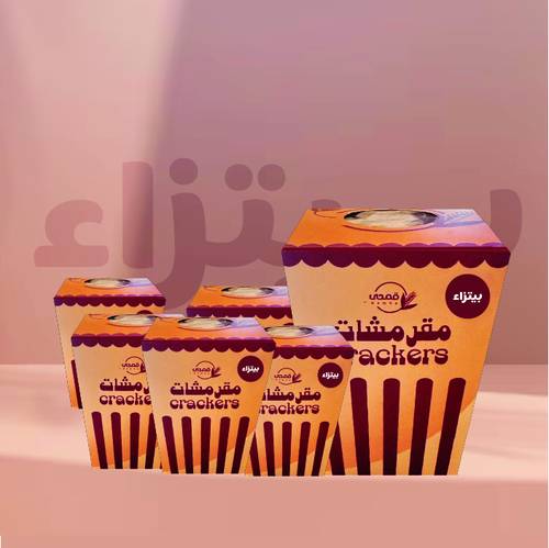 مقرمشات بنكهة البيتزاء 6 عبوات