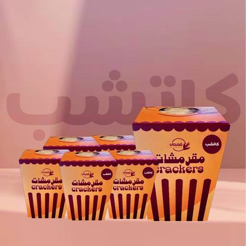 مقرمشات بنكهة الكاتشب 6 عبوات
