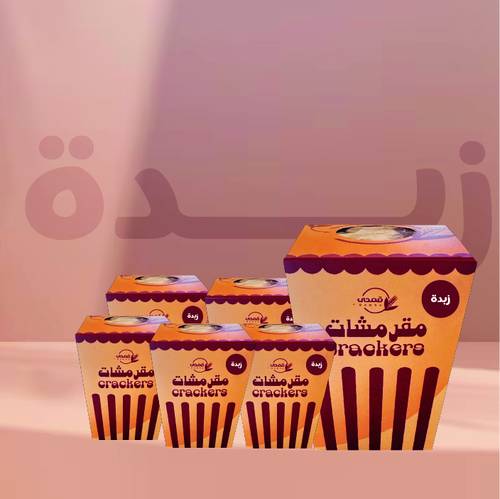 مقرمشات بنكهة الزبدة 6 عبوات