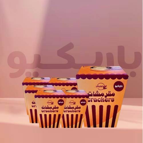 مقرمشات بنكهة الباربكيو 6 عبوات