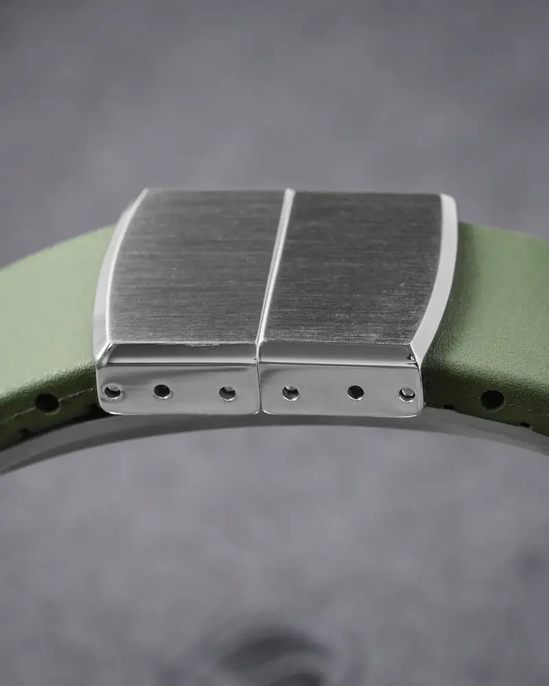 Rubber strap buckle