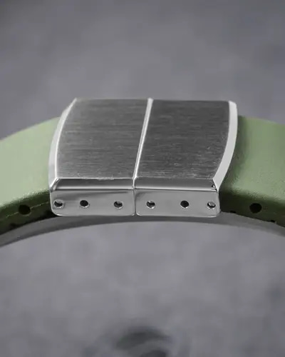 Rubber strap buckle