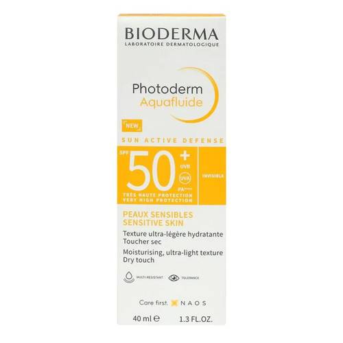 واقي شمس بيوديرما فوتوديرم أكوافلويد SPF 50+ للبشرة الحساسة – 40 مل