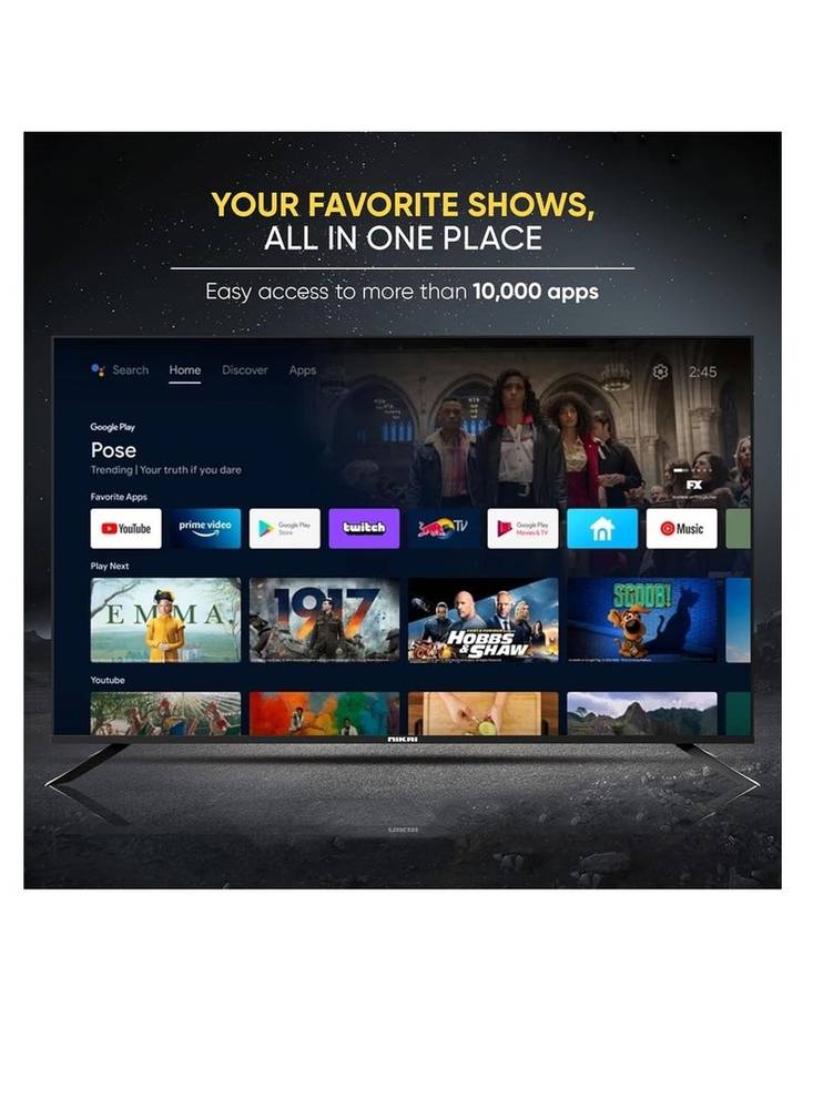 تليفزيون نيكاي سمارت 75 بوصة , WEBOS QLED