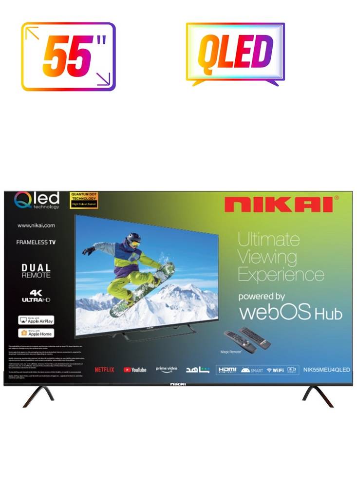 تليفزيون نيكاي 55 بوصة WEBOS QLED