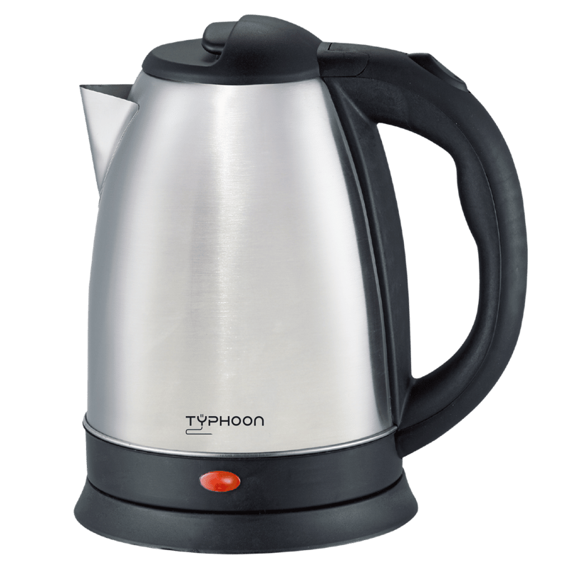   غلاية ماء Typhoon  TY-01-010    سعة 1.8 لتر - 2200 وات - ستانلس ستيل