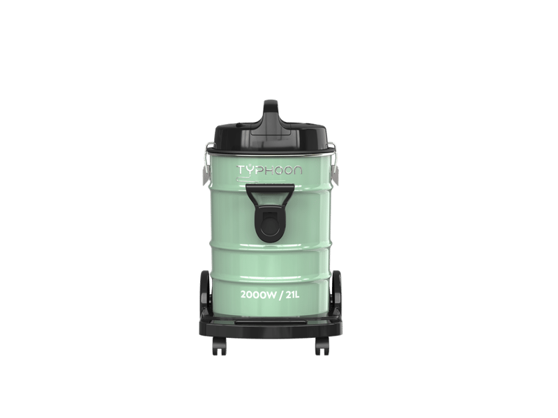   مكنسة Typhoon برميل TY-5-014 G  أخضر 21 لتر - 2000 واط