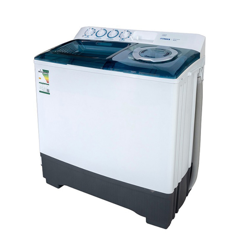   غسالة منزلية حوضين FISHER م/FW-P14000N1 سعة 14 كجم ابيض