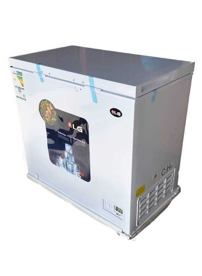  فريزر افقي KLG  KLG220F مقاس 6.1 قدم  سعة 170 لتر	