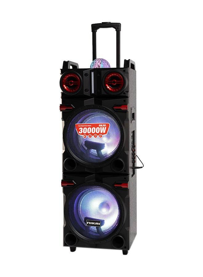 DJ SPEAKER WITH MIC 30000 Watts