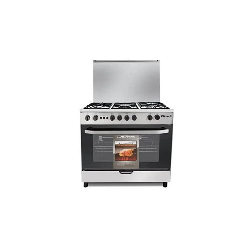   فرن غاز Falcon  م/FGC6090SF - 9988ii مقاس 60×90 سم استيل 5 عيون