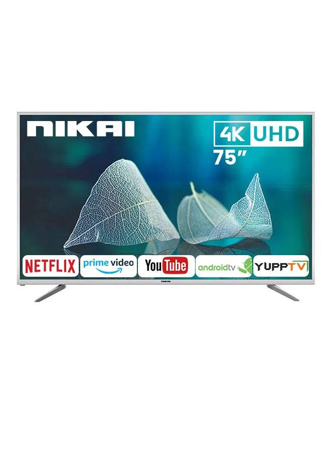 تليفزيون نيكاي سمارت 75بوصة Ultra HD LED