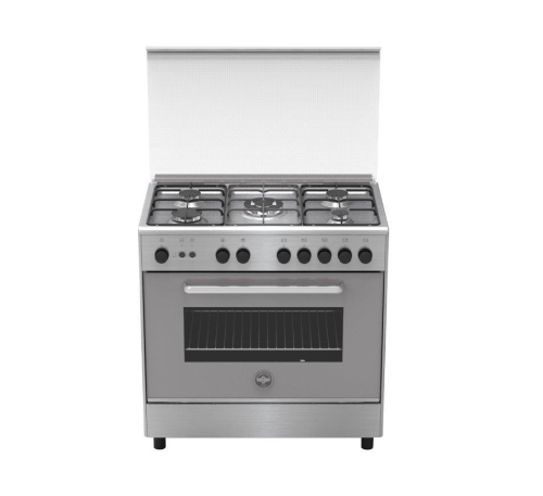   فرن غاز La Germania  مو/FM85C31X مقاس 50×80 سم استيل 5عيون ايطالى شبك خفيف