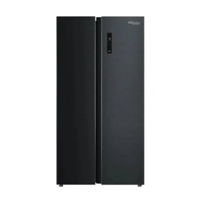   ثلاجة  SUPER GENERAL دولابي بابين مو/KSGR800SBS مقاس 18 قدم اسود 510 لتر