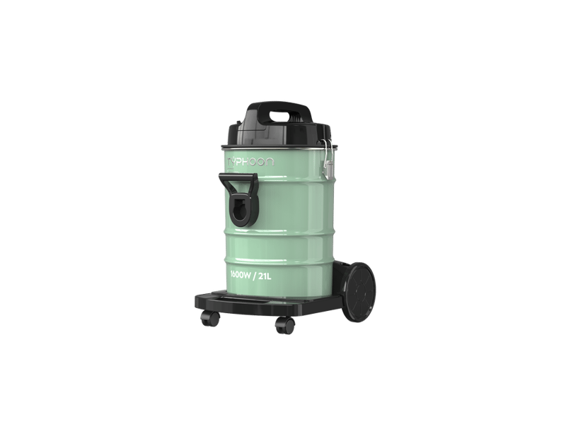   مكنسة Typhoon برميل TY-5-011 G  أخضر 21 لتر - 1600 واط