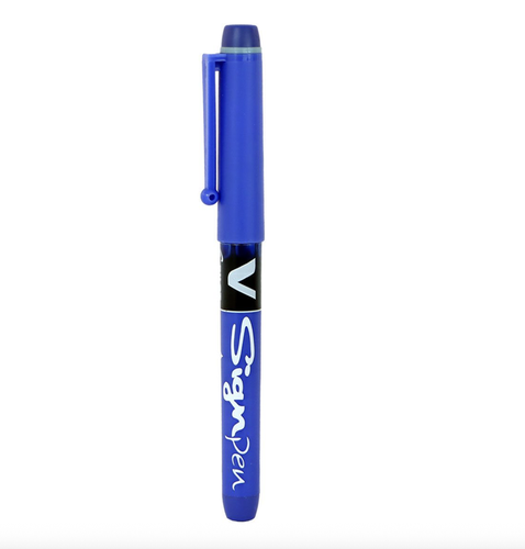 Pilot – V-Sign Liquid Ink Signature Pen, Blue