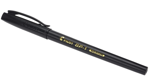 Pilot – BP-1 Ballpoint Pen, Black Ink, M 0.1mm