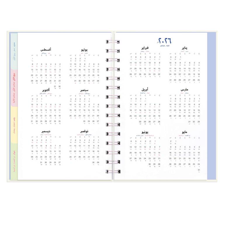 أجندة كبيرة 2026، أشكال
