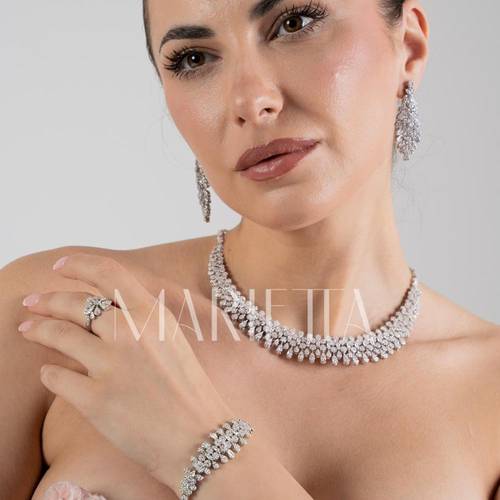 طقم اكسسوار زركون