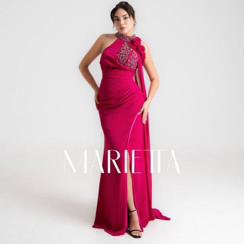 فستان سهرة فوشي جورجيت