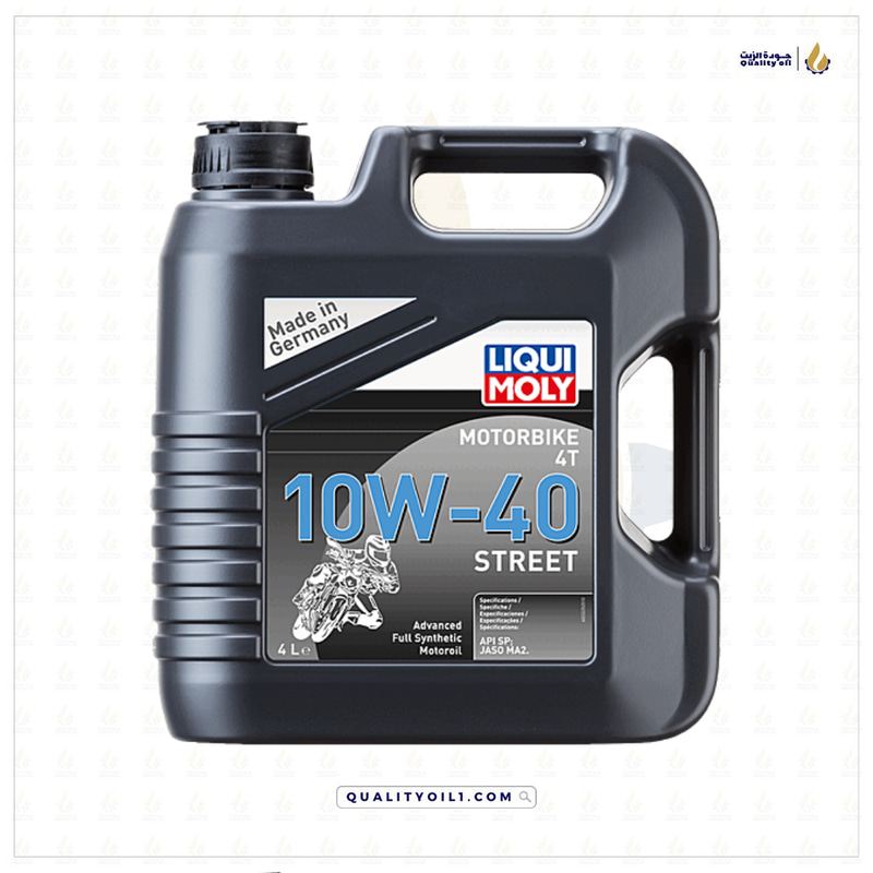 زيت دراجات نارية | ليكوي مولي - 4T ستريت 4L 10W40 