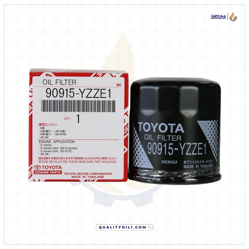 فلتر زيت تويوتا اصلي 90915-YZZE1