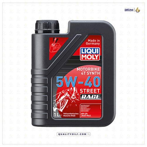ليكوي مولي | 1L 4T 5W-40 Street Race - زيت دراجات نارية