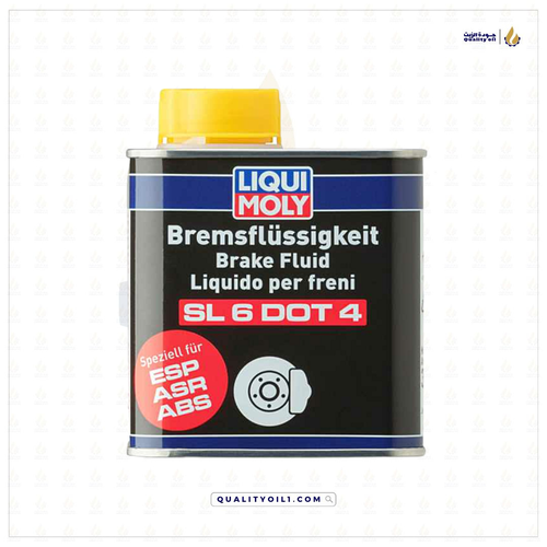 ليكوي مولي |  Brake Fluid SL6 DOT 4 - زيت دراجات نارية