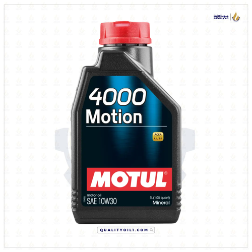 MOTUL 10W30 MOTION 4000 MINERAL 1LTR