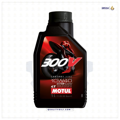MOTUL 300V FACTORY LINE ROAD RACING 10W40  100% SYNTHETIC 1LTR