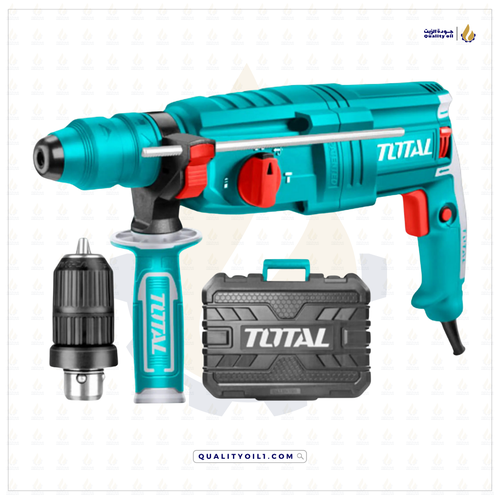TOTAL | دريل هلتي 26mm مع راس اتوماتيك - 800W