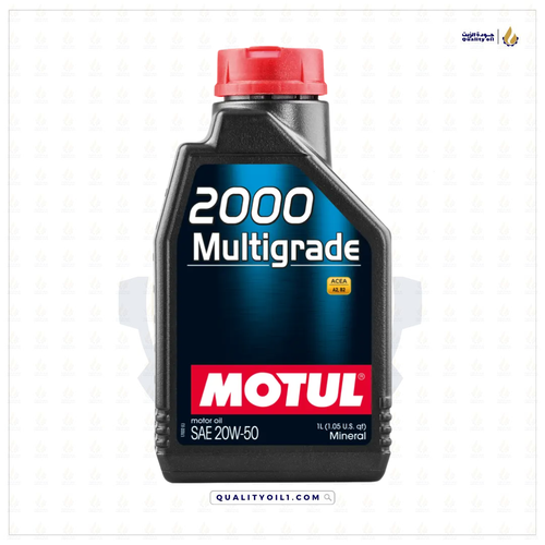 MOTUL 2000 MULTIGRADE SAE20W50  MINERAL 1LTR
