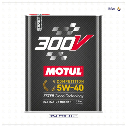 زيت محرك | موتول - زيت تخليقي بالكامل 5W-40 300v COMPETITION 2LTRS