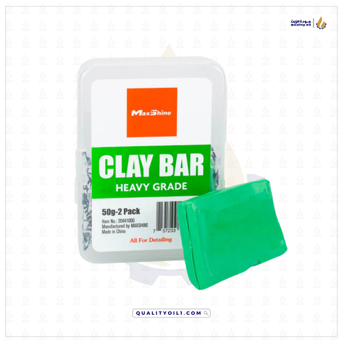 MAX SHINE CLAY BAR HEAVY GRADE 50G-2PACK