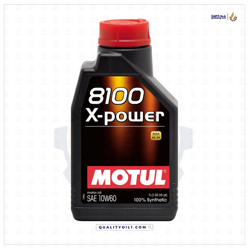 MOTUL 8100 X-POWER SAE 10W60  1LTR