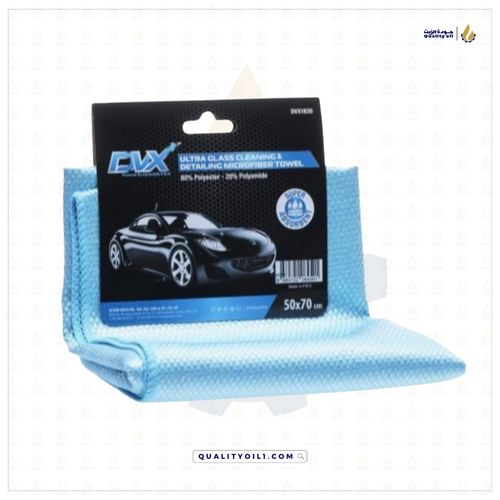 DVX ULTRA GLASS CLEANING & DETAILING MICROFIBER TOWEL 50X70