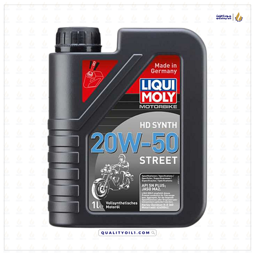 ليكوي مولي | HD Synth 20W-50 Street - زيت دراجات نارية