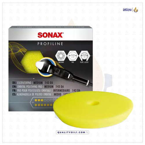 SONAX | اسفنج تلميع خشن - 143 ملم 