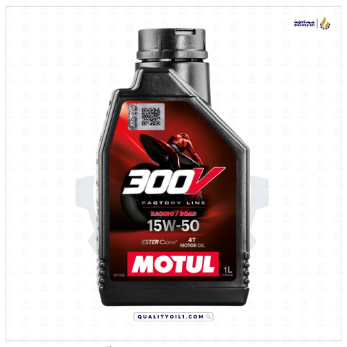 MOTUL | زيت دراجات نارية RACING 15W50 - تخليقي بالكامل