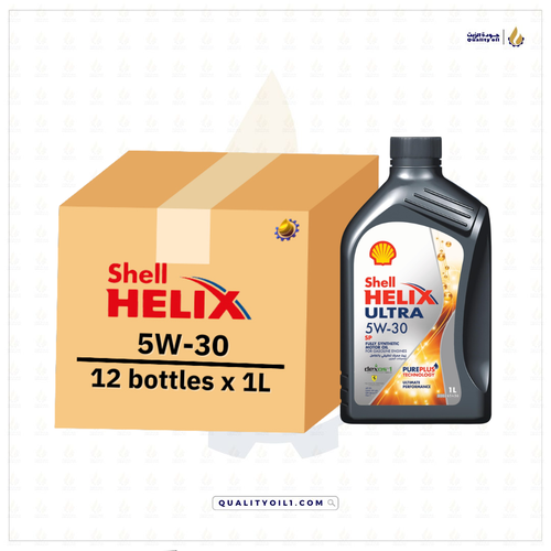 5W30 SHELL HELIX ULTRA كرتون   SP